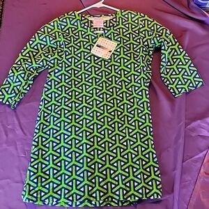 New Gretchen Scott Designs girl's dress size 10/12 with tags.